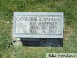 Catherine B. Heppner Wahman