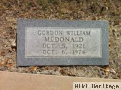 Gordon William Mcdonald