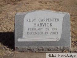 Ruby Carpenter Harvick