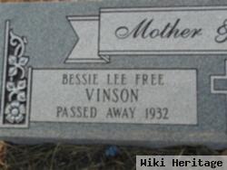 Bessie Lee Free Vinson