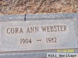 Cora Ann Webster