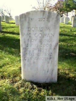 Doris Wearne Mcgowan