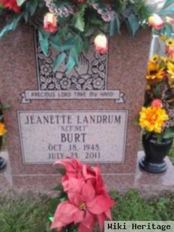 Jeanette "net Net" Landrum Burt