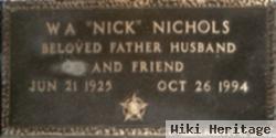 W. A. "nick" Nichols