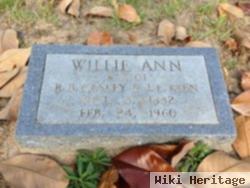 Willie Ann Chaffin Keen