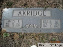 James E. Akridge