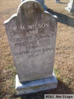 R M Wilson