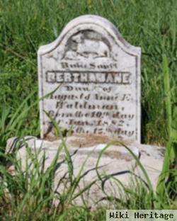 Bertha Jane Waldman