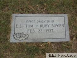 Infant Daughter Bowen