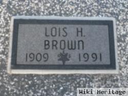 Lois Helen Jordan Brown