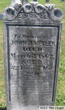 John J Hetler