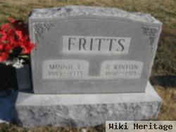 Minnie E Smith Fritts