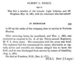 Albert L Pierce