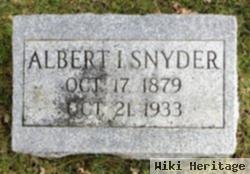 Albert I Snyder