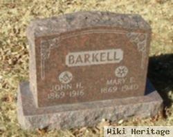 Mary E Stowell Barkell