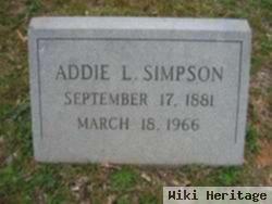 Addie L. Simpson