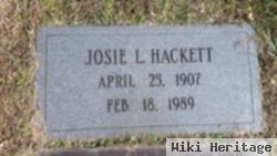 Josie L Hackett