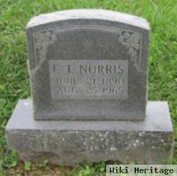 Finis T. Norris, Sr