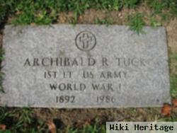 Archibald R Tuck