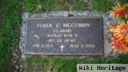 Elmer G. Mccubbin