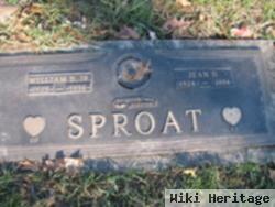 William B Sproat, Jr