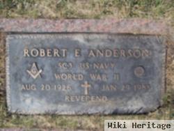 Rev Robert E. Anderson
