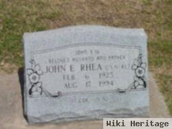 John E. Rhea