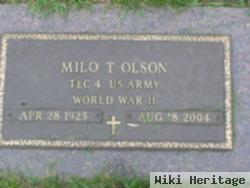 Milo T Olson