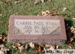 Carrie Pate Ward