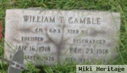 William T Gamble