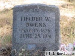 Fielder W Owens