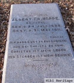 Dr Albert Friedrich Hoppe