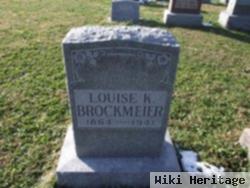 Louise K Brockmeier