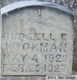 Russel E Wickman