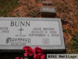 Jane Brown Bunn