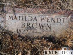 Matilda Wendt Brown