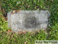 Ann L. Mcpherson