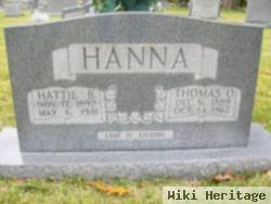 Hattie B Martin Hanna