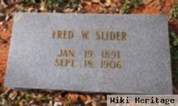 Fred W Slider