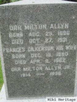 Orr Milton Allyn, Jr