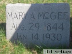 Mary Ann Lowe Mcgee