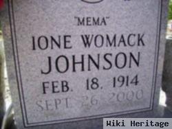 Elizabeth Ione Womack Johnson