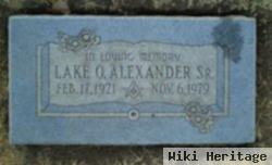 Lake O Alexander, Sr