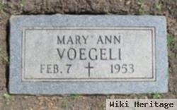 Mary Ann Voegeli