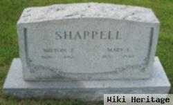 Milton J Shappell