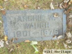 Archie W. Waugh