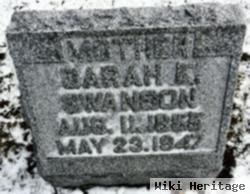 Sarah E Swanson