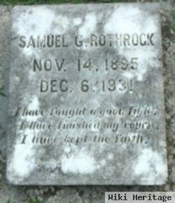 Samuel George Rothrock