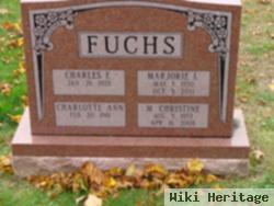 Mary Christine "chris" Fuchs