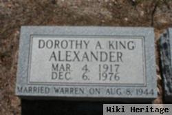 Dorothy Anne King Alexander